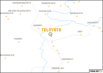 map of Tel\