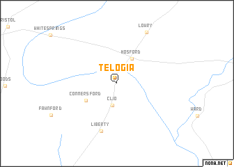 map of Telogia