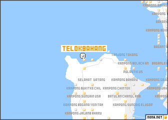 map of Telok Bahang