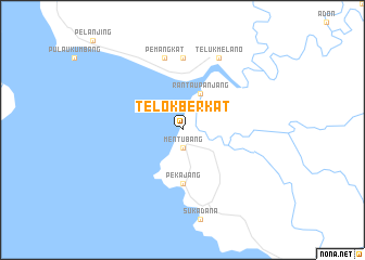 map of Telokberkat