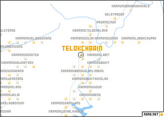 map of Telok Chaain