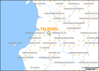 map of Telok Ipil