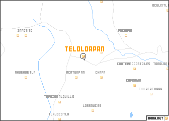 map of Teloloapan