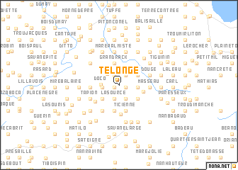 map of Telonge