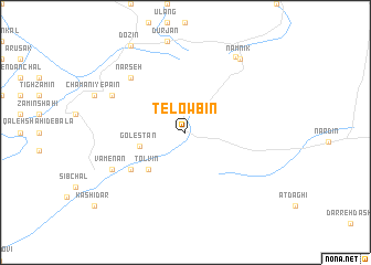 map of Telowbīn