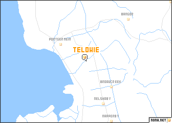 map of Telowie