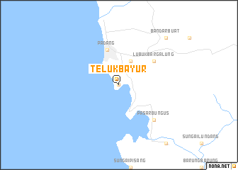 map of Telukbayur