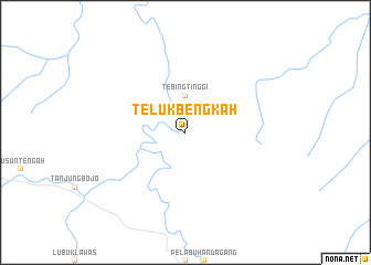 map of Telukbengkah