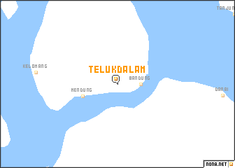 map of Telukdalam
