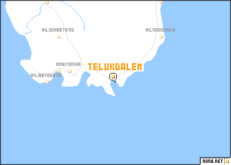 map of Telukdalem