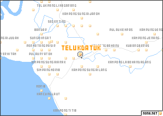 map of Teluk Datuk