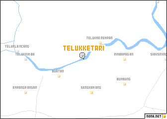 map of Telukketari