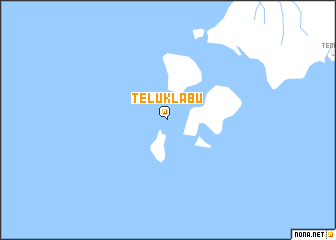 map of Teluk Labu