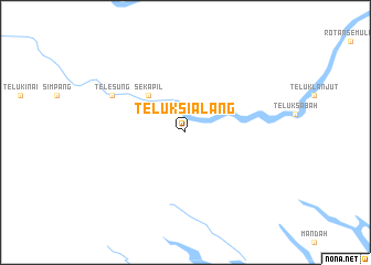 map of Teluksialang