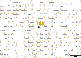 map of Telu