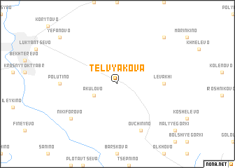 map of Tel\