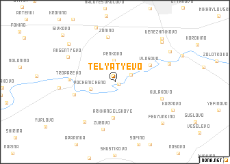 map of Telyat\