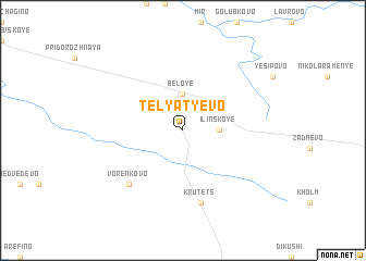 map of Telyat\