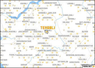 map of Temabli