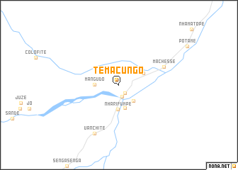 map of Temacungo