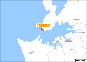 map of Te Maika