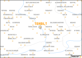 map of Temaïlt