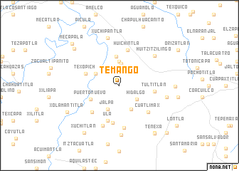 map of Temango