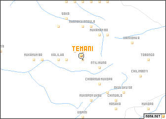 map of Temani