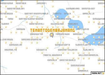 map of Temanto Demba Jamang