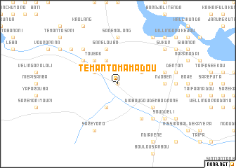 map of Témanto Mamadou