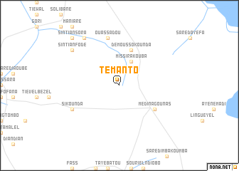 map of Témanto