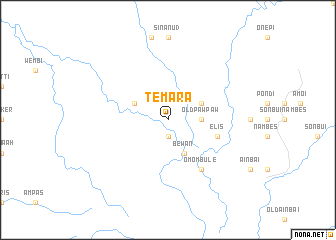 map of Temara