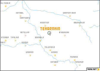 map of Temarnmin