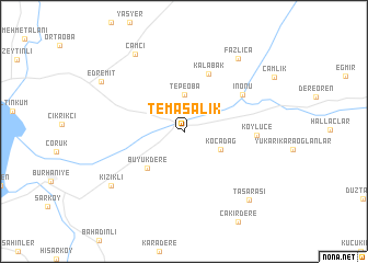 map of Temaşalık