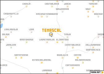 map of Temascal