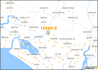 map of Tembaya