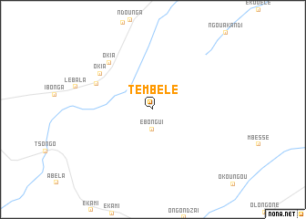 map of Témbélé