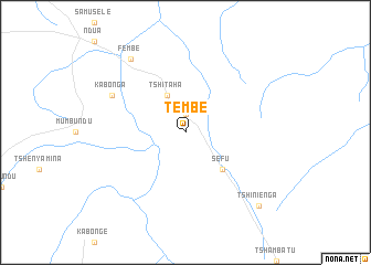 map of Tembe