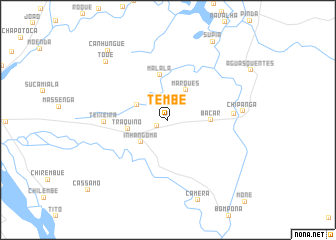 map of Tembe