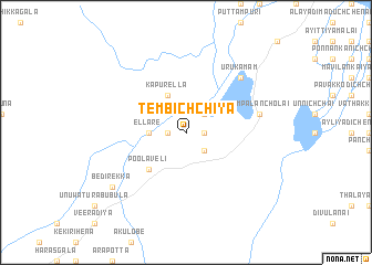 map of Tembichchiya