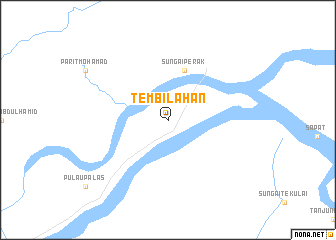 map of Tembilahan