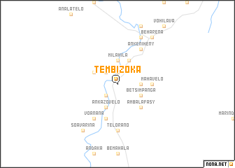 map of Tembizoka