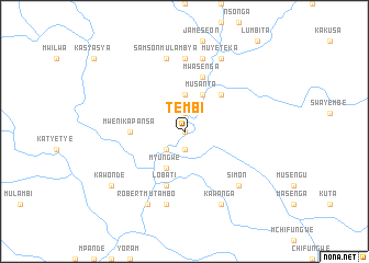 map of Tembi