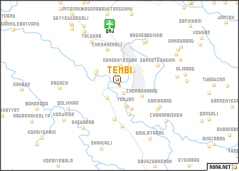 map of Tembī