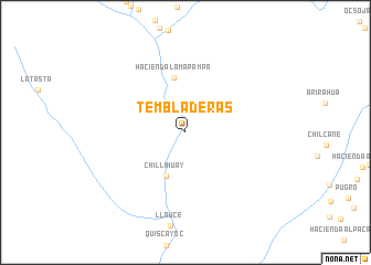 map of Tembladeras