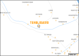 map of Tembladera