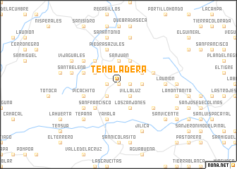 map of Tembladera