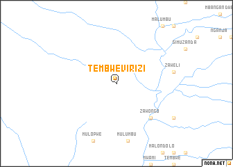 map of Tembwe Virizi