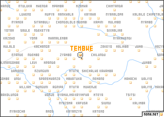 map of Tembwe