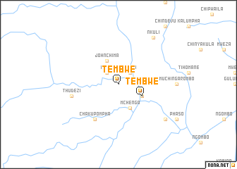 map of Tembwe